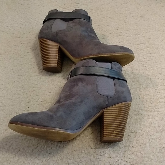 Suede Ladies Ankle Boots - Picture 2 of 6